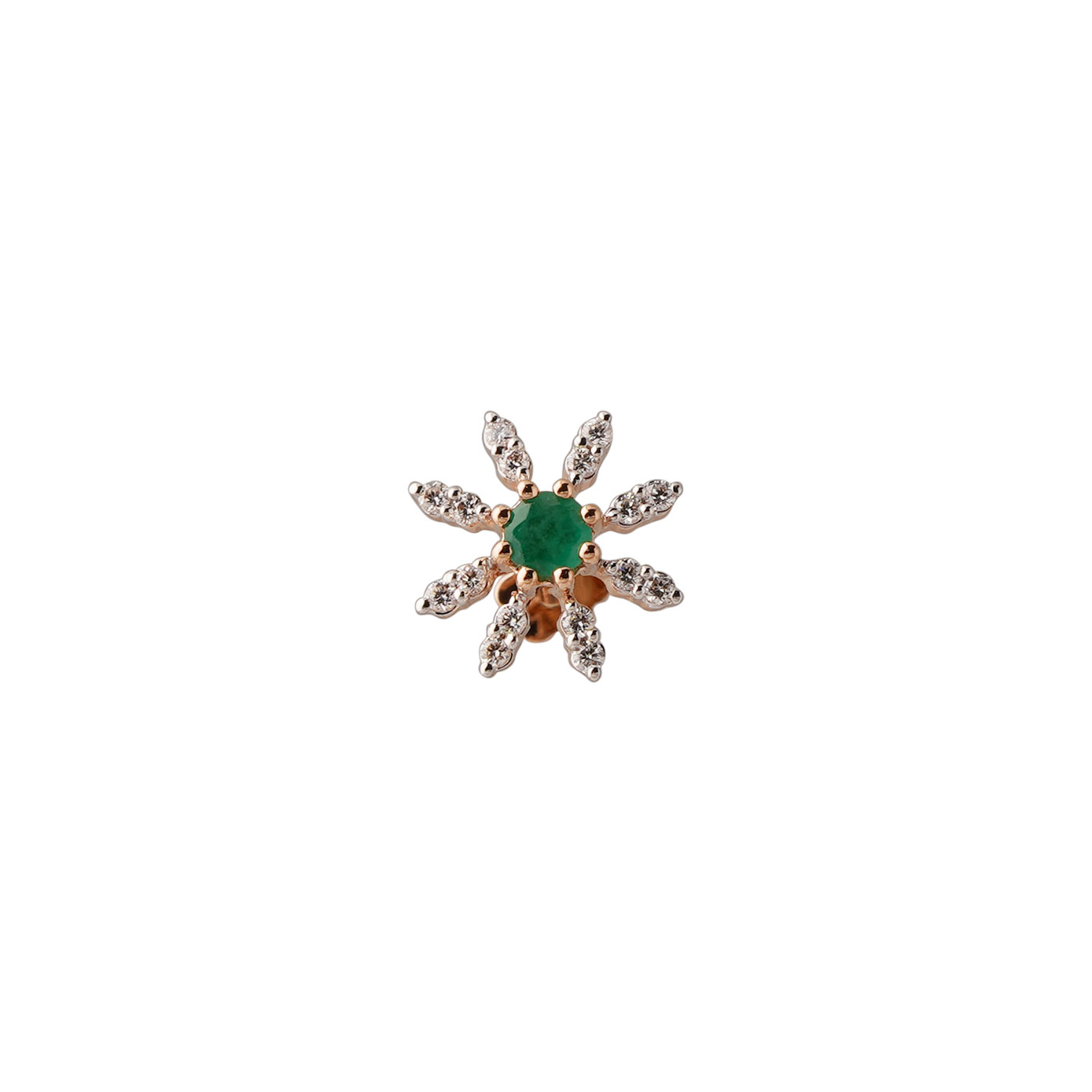 Diamond Nose Pins 18kt